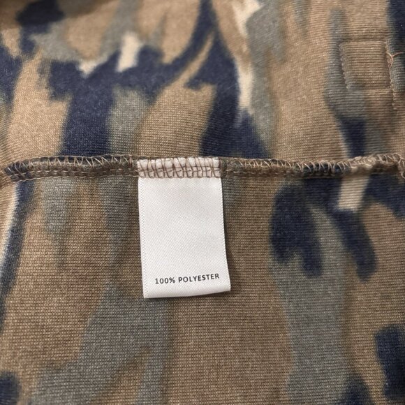 Solaris 1/4 Zip Hooded Camo Fleece Pullover Size Large - Picture 6 of 9